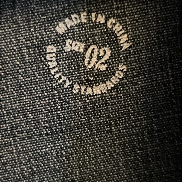 ANTHROPOLOGIE DAUGHTERS OF THE LIBERATION SPLICING JEAN JACKET SIZE 2 - Picture 8 of 9